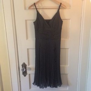 Laundry by Shelli Segal Silk Polka Dot Dress